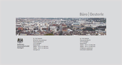 Desktop Screenshot of buero-oesterle.de