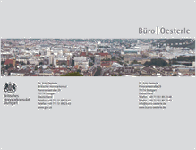 Tablet Screenshot of buero-oesterle.de